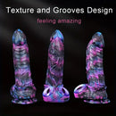 8.58in 9.2in 11in Silicone Fantasy Monster Big Dildo With Real Double Eyes