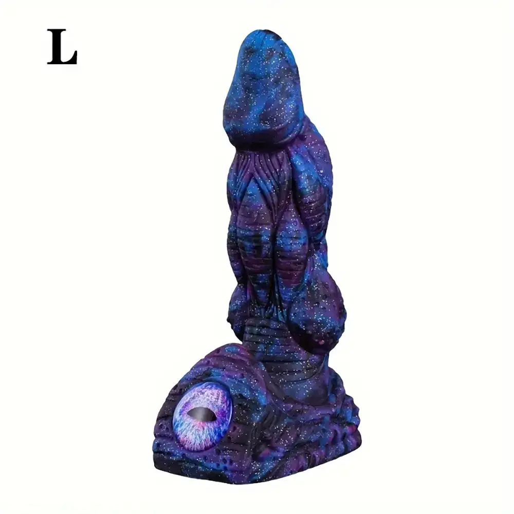 8.58in 9.2in 11in Silicone Fantasy Monster Big Dildo With Real Double Eyes