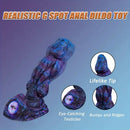 8.58in 9.2in 11in Silicone Fantasy Monster Big Dildo With Real Double Eyes