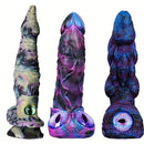 8.58in 9.2in 11in Silicone Fantasy Monster Big Dildo With Real Double Eyes