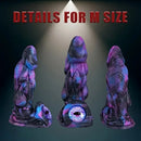 8.58in 9.2in 11in Silicone Fantasy Monster Big Dildo With Real Double Eyes