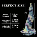 8.58in 9.2in 11in Silicone Fantasy Monster Big Dildo With Real Double Eyes