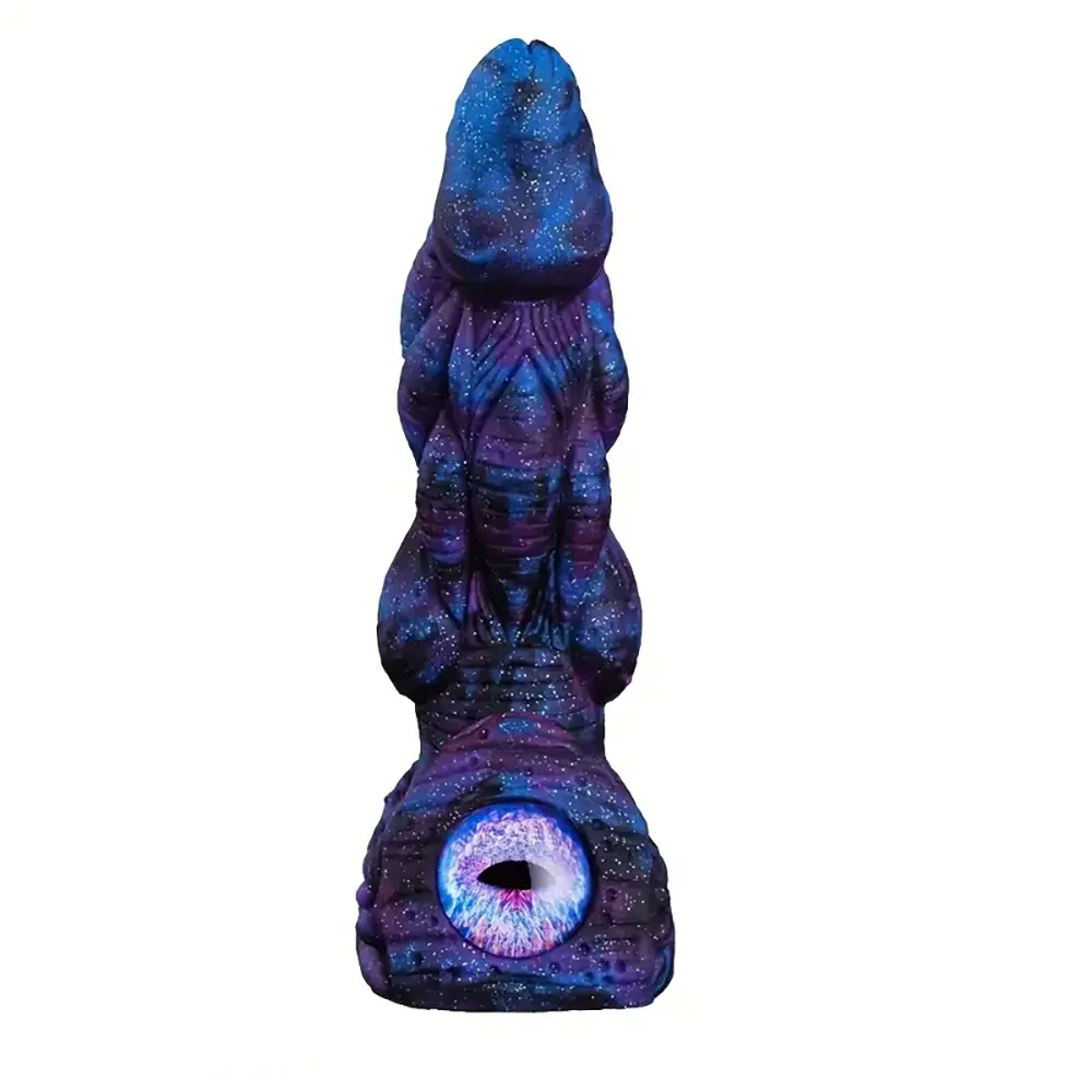 8.58in 9.2in 11in Silicone Fantasy Monster Big Dildo With Real Double Eyes