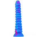 8.58in Multi-colorful Dragon Double Layer Dildo Thick Big Dildo