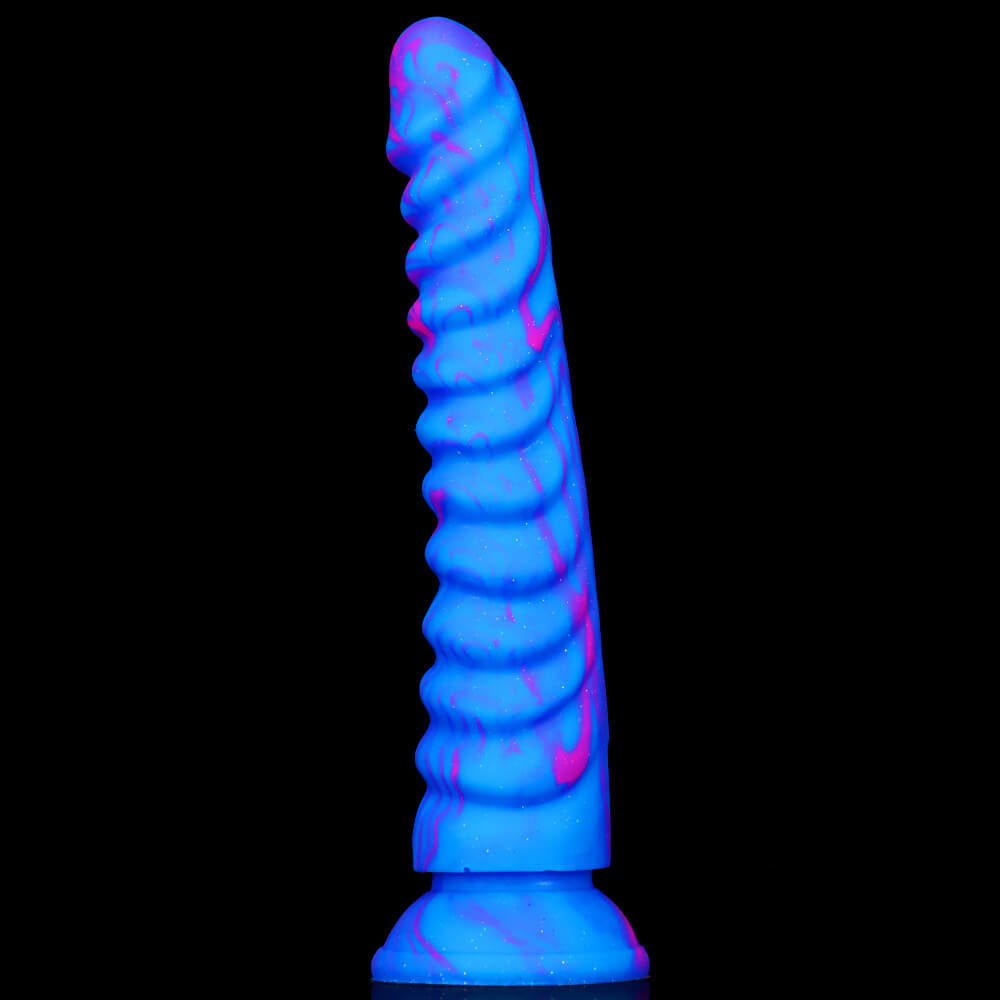 8.58in Multi-colorful Dragon Double Layer Dildo Thick Big Dildo