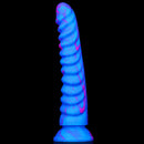 8.58in Multi-colorful Dragon Double Layer Dildo Thick Big Dildo