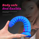 8.58in Multi-colorful Dragon Double Layer Dildo Thick Big Dildo