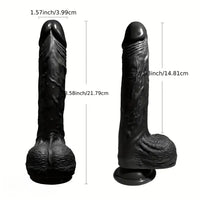 8.58in Remote Control Thrusting Vibrating Heating Dildo For Sex Stimulation