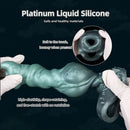 8.58in Wolf Animal Knot Hollow Penis Sleeve Dildo Penis Enlargement Sleeve