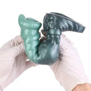 8.58in Wolf Animal Knot Hollow Penis Sleeve Dildo Penis Enlargement Sleeve