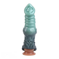 8.58in Wolf Animal Knot Hollow Penis Sleeve Dildo Penis Enlargement Sleeve