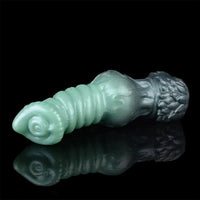 8.58in Wolf Animal Knot Hollow Penis Sleeve Dildo Penis Enlargement Sleeve