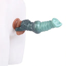 8.58in Wolf Animal Knot Hollow Penis Sleeve Dildo Penis Enlargement Sleeve