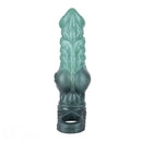 8.58in Wolf Animal Knot Hollow Penis Sleeve Dildo Penis Enlargement Sleeve
