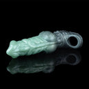 8.58in Wolf Animal Knot Hollow Penis Sleeve Dildo Penis Enlargement Sleeve