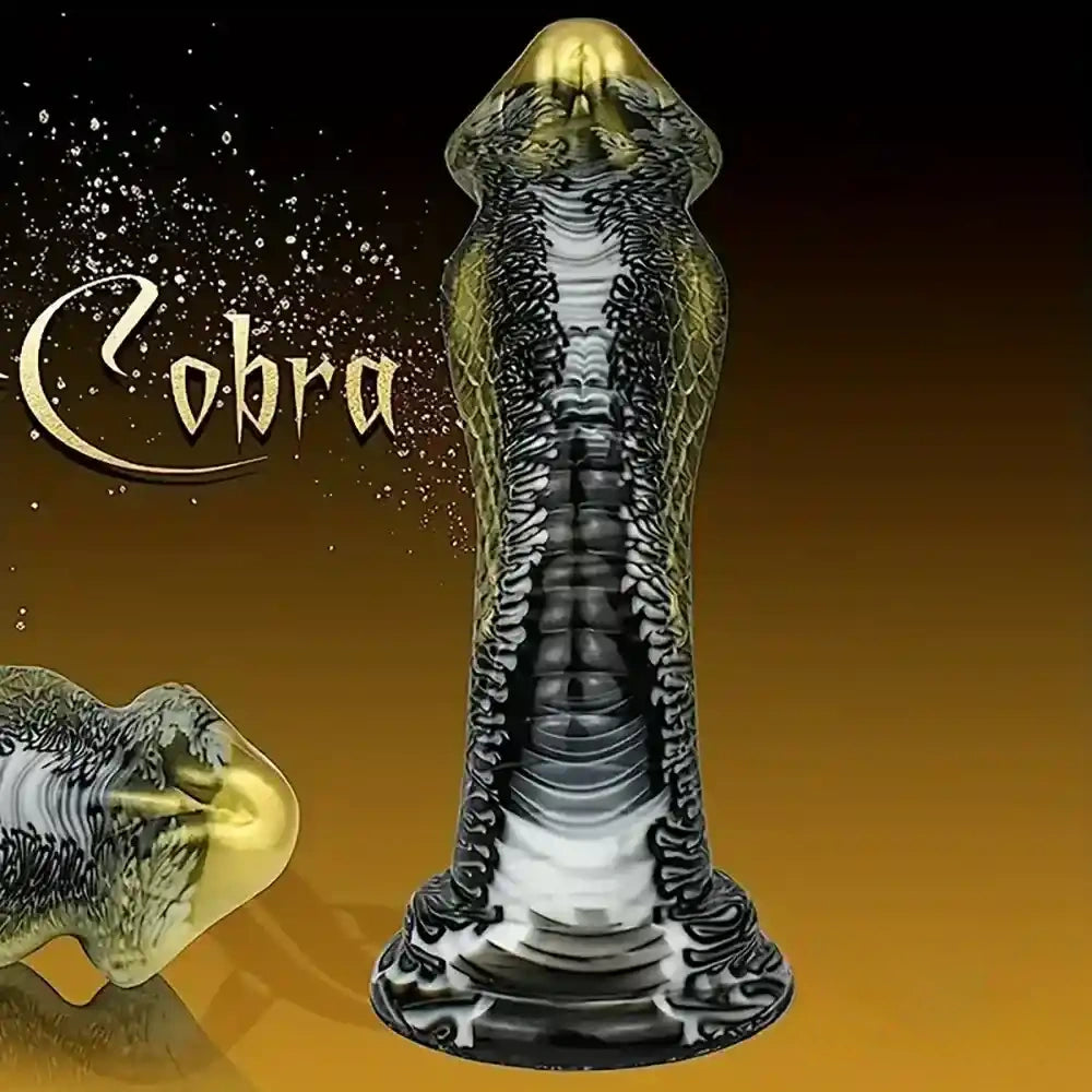 8.5in Big Silicone Soft Monster Animal Snake Dildo For Vagina Prostate