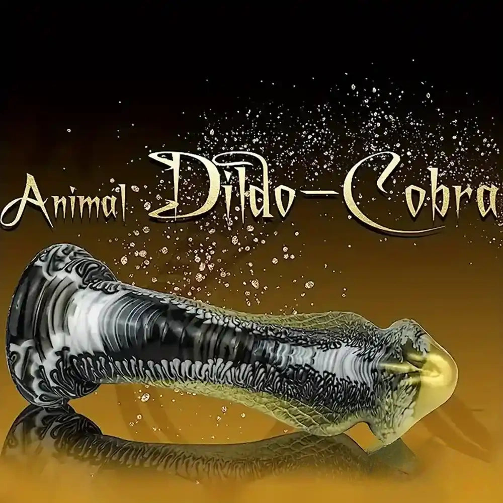 8.5in Big Silicone Soft Monster Animal Snake Dildo For Vagina Prostate