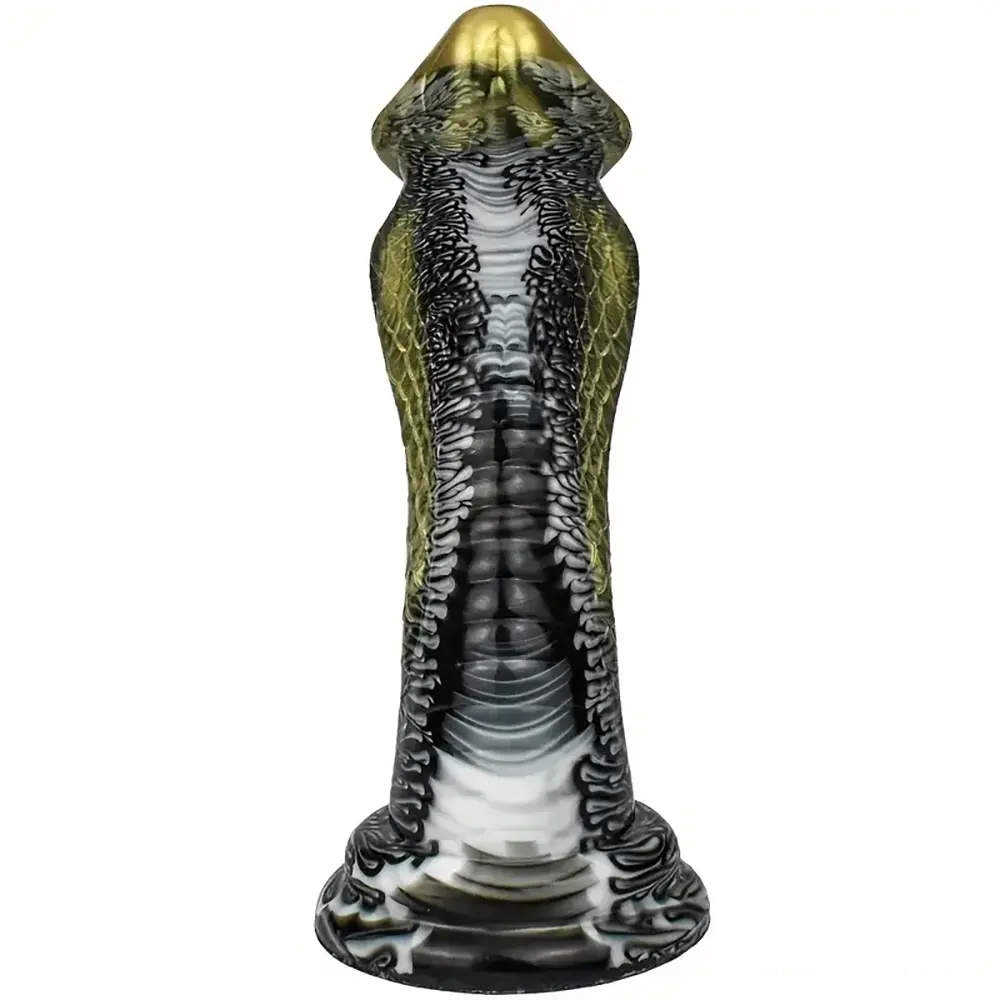 8.5in Big Silicone Soft Monster Animal Snake Dildo For Vagina Prostate
