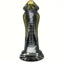 8.5in Big Silicone Soft Monster Animal Snake Dildo For Vagina Prostate