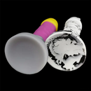 8.5in Brush Silicone Big Soft Dildo For Women Men Couple Female Pleasure