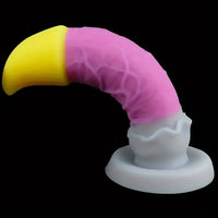 8.5in Brush Silicone Big Soft Dildo For Women Men Couple Female Pleasure