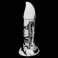 8.5in Brush Silicone Big Soft Dildo For Women Men Couple Female Pleasure