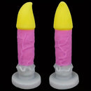 8.5in Brush Silicone Big Soft Dildo For Women Men Couple Female Pleasure