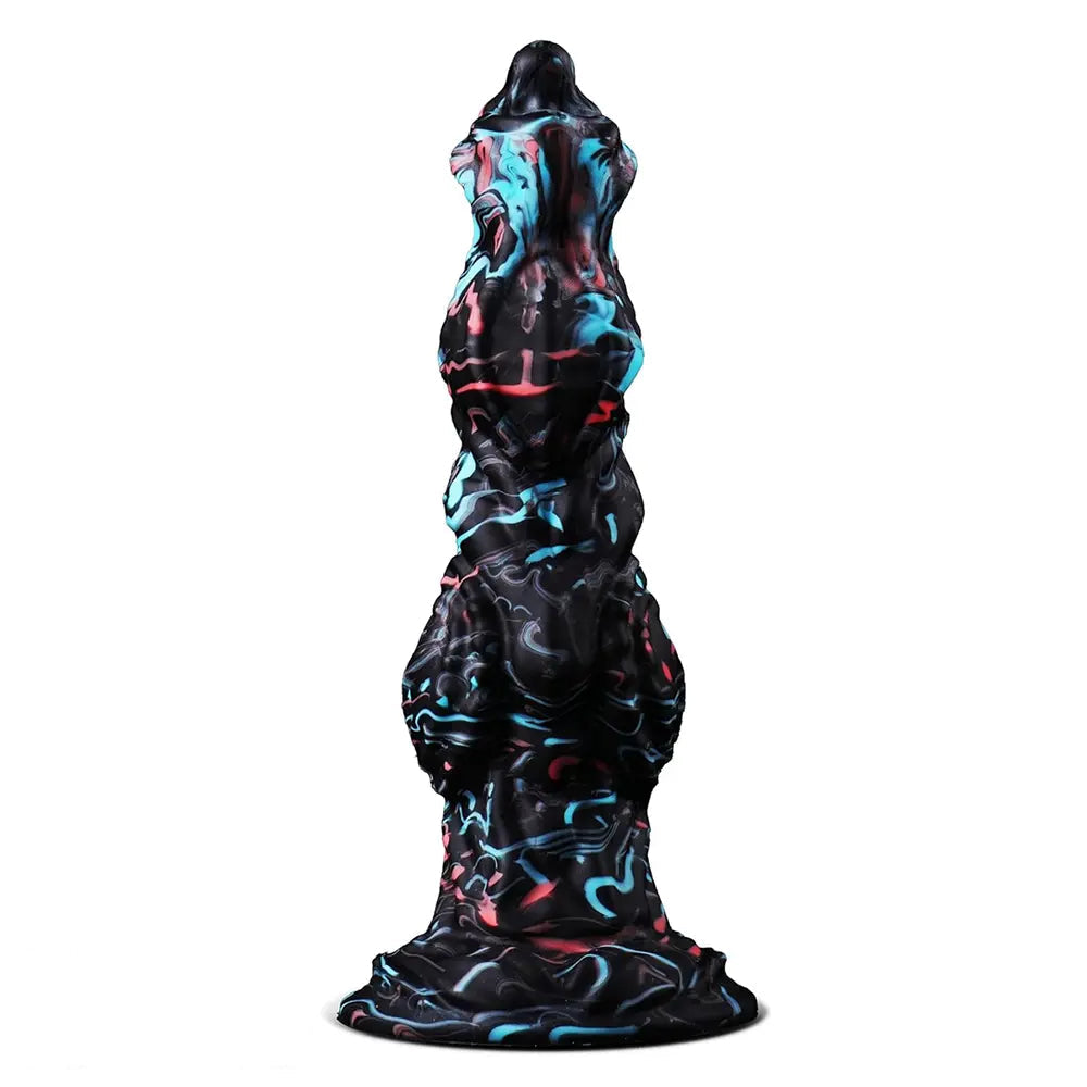 8.5in Fantasy Monster Knot Silicone Dildo For Vaginal and Anal Pleasure