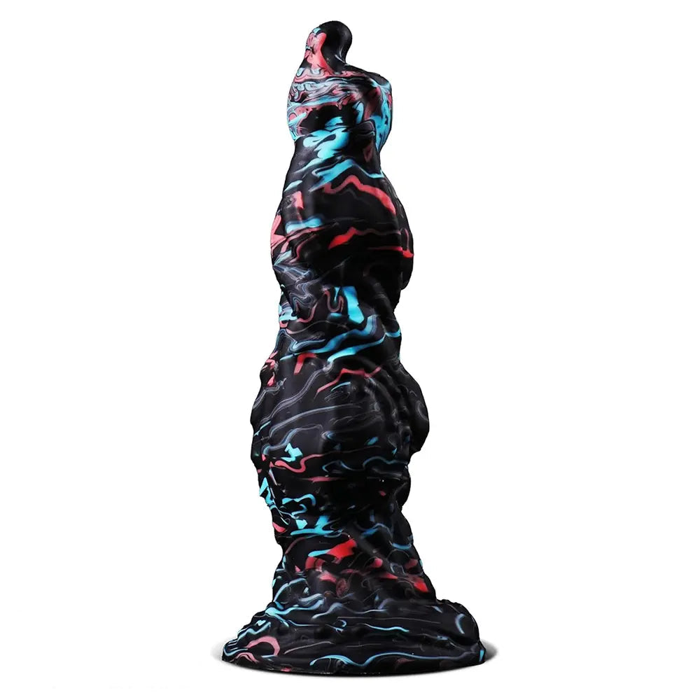 8.5in Fantasy Monster Knot Silicone Dildo For Vaginal and Anal Pleasure