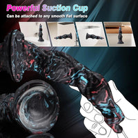8.5in Fantasy Monster Knot Silicone Dildo For Vaginal and Anal Pleasure
