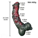 8.5in Fantasy Silicone G-spot Dildo For Orgasm Female Masturbation