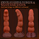 8.5in Monster Prostate Milk Spiked Silicone Soft Big Fantasy Dildo
