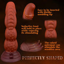 8.5in Monster Prostate Milk Spiked Silicone Soft Big Fantasy Dildo