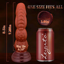 8.5in Monster Prostate Milk Spiked Silicone Soft Big Fantasy Dildo