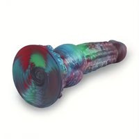 8.5in Monster Silicone Soft Knot Fantasy Big Dildo For Prostate Massage