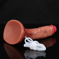 8.5in Realistic Squirting Penis Silicone Dildo With Liquid Chamber
