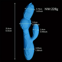 8.5in Silicone Soft Big Dildo For Women Men G-Spot Vaginal Love Sex Toy