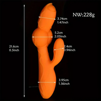 8.5in Silicone Soft Big Dildo For Women Men G-Spot Vaginal Love Sex Toy