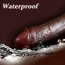 8.5in Unique Texture Soft Silicone Lifelike Skin-Touching Dildo With Sucker