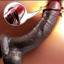 8.5in Unique Texture Soft Silicone Lifelike Skin-Touching Dildo With Sucker
