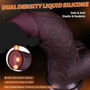 8.66 Dual Density Silicone Real Soft Thick Dildo Gay Cock Sex Product