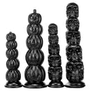 8.668in 11.86in 7.87in 11.02in Pumpkin Skull Odd Head Big Black Dildo