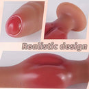 8.66in 10.03in 11.41in 12.59in Dog Knot Silicone Uncut Dildo Easy to Clean