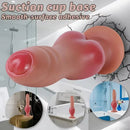 8.66in 10.03in 11.41in 12.59in Dog Knot Silicone Uncut Dildo Easy to Clean