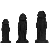8.66in 10.23in 11.41in Extra Large Silicone Soft Anal Expansion Training Dildo