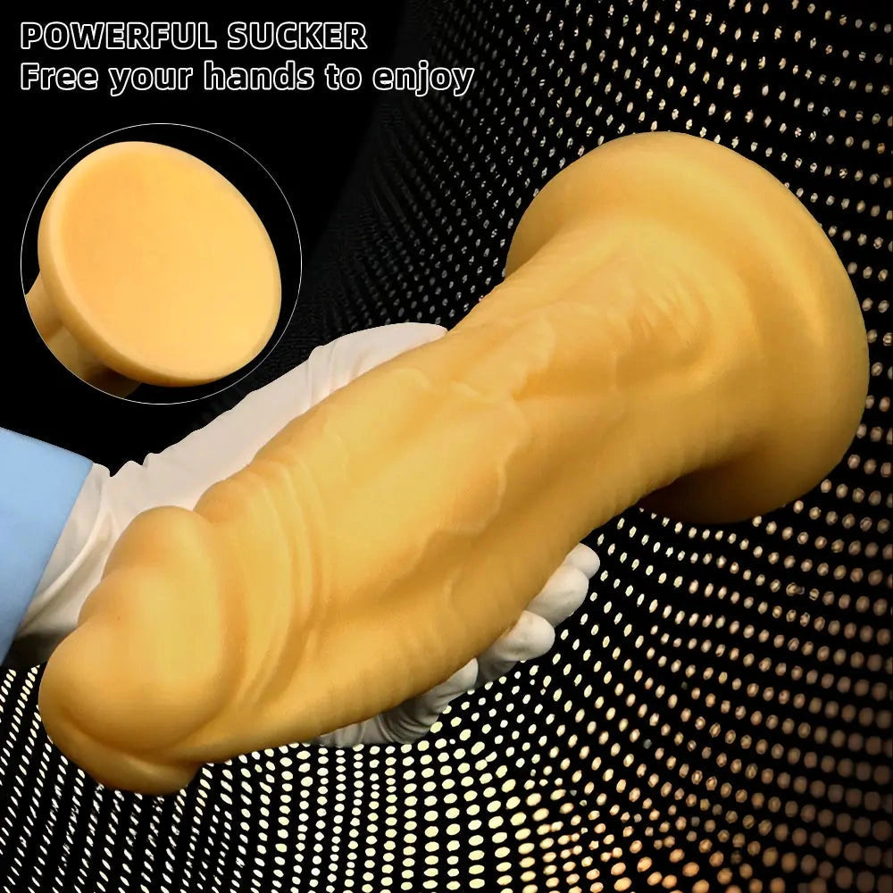 8.66in 10.23in 11.41in Extra Large Silicone Soft Anal Expansion Training Dildo