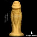 8.66in 10.23in 11.41in Extra Large Silicone Soft Anal Expansion Training Dildo