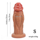 8.66in 10.23in 11.9in Real Feeling Silicone Soft Big Dildo For Masturbation