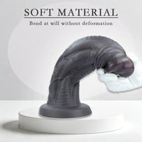 8.66in 10.23in 11.9in Real Feeling Silicone Soft Big Dildo For Masturbation