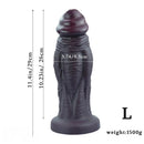 8.66in 10.23in 11.9in Real Feeling Silicone Soft Big Dildo For Masturbation